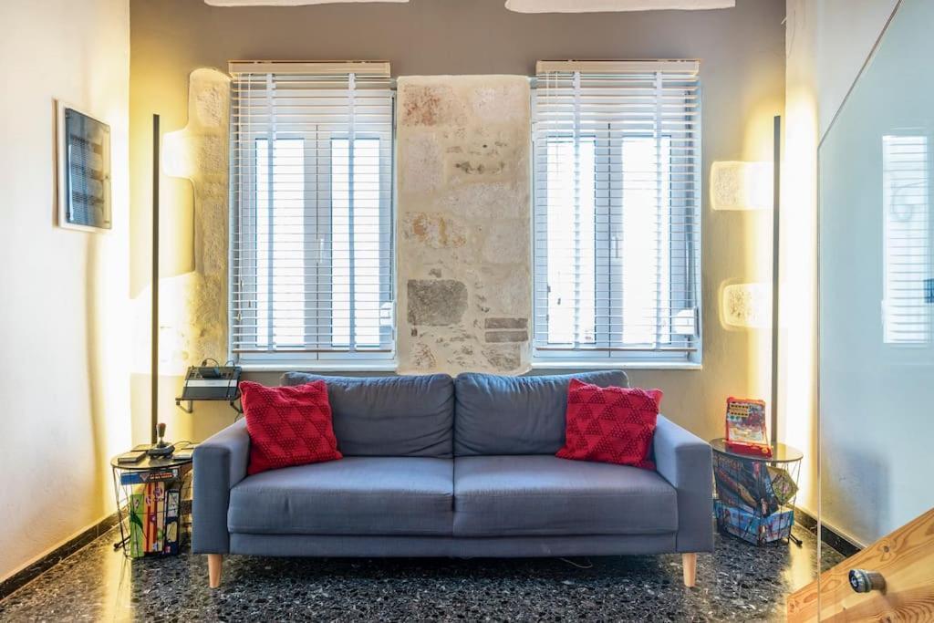 Arcade Central Retro Apartment Rethymno  Bagian luar foto